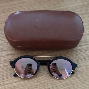 Illesteva Milan III Sunglasses with Case